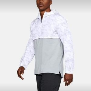 ❌SOLD❌Under Armour Grey 3X Hooded Windbreaker